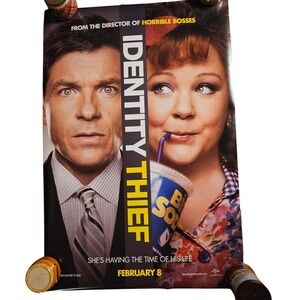 Identity Thief 2013 Original Advance Movie Poster 27x40 Jason Bateman D/S